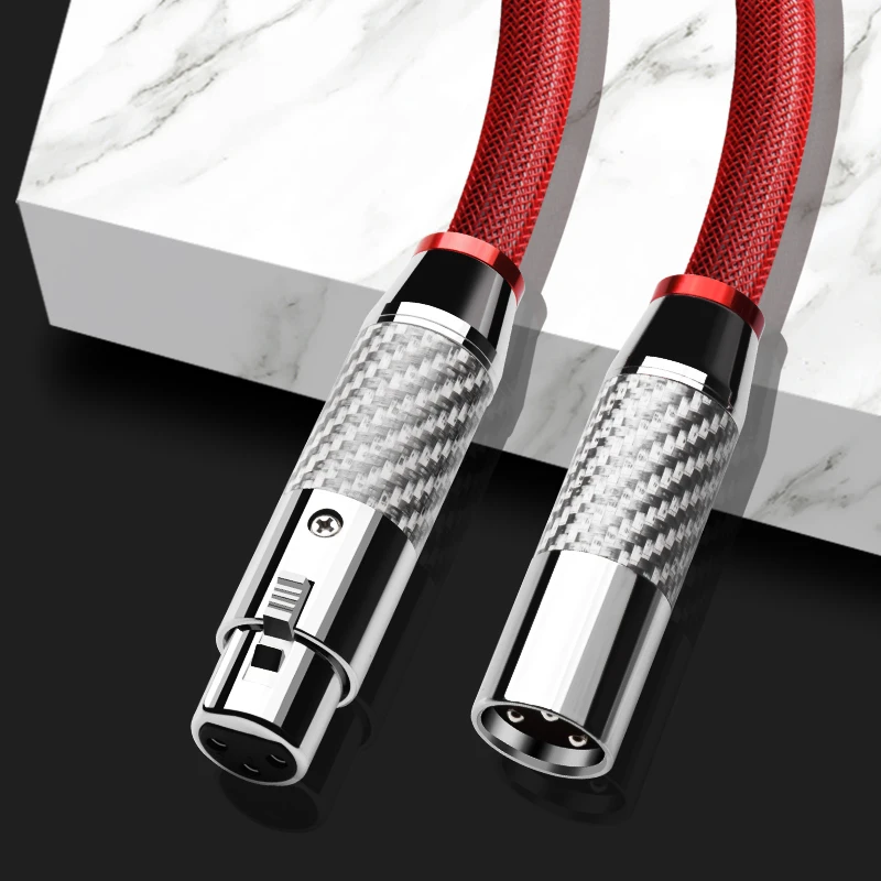 Кабель ATAUDIO Hi-Fi 2XLR 3 контакта разъем XLR усилитель CD DVD-плеер соединительный