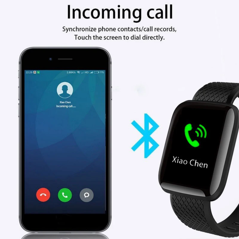 Multifunction Smart Watch Waterproof Sweatproof Fitness Tracker Dynamic Heart Rate Pedometer Monitoring Music Control Band | Электроника