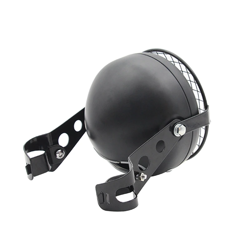 Универсальное Боковое крепление для мотоцикла в стиле ретро прозрачная фара 35 Вт