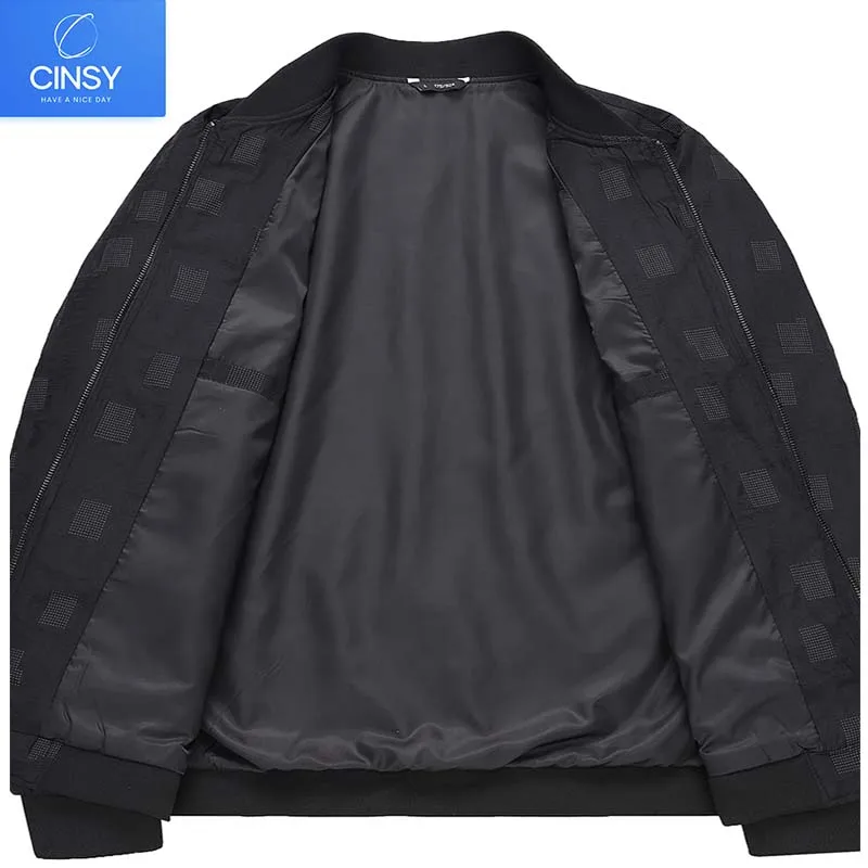 

CINSY Mens Winter Jacket 2022 Plus Size Baseball Jacket Japanese StreetWear High Quality Bomber Coat Varsity Jacket For Men