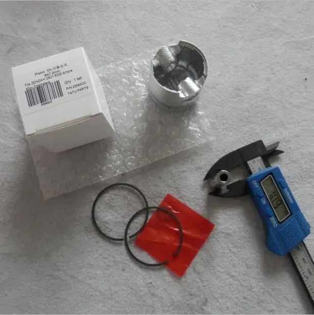 Комплект поршней G621 47 5 мм для ZENOAH RED MAX G6200 62CC цепная пила в сборе набор колец KOLBEN