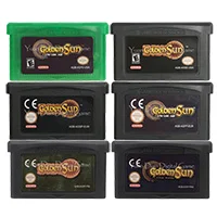 32 бит видео игровая консоль карты золотое солнце серии US/EU версия Для Nintendo GBA |