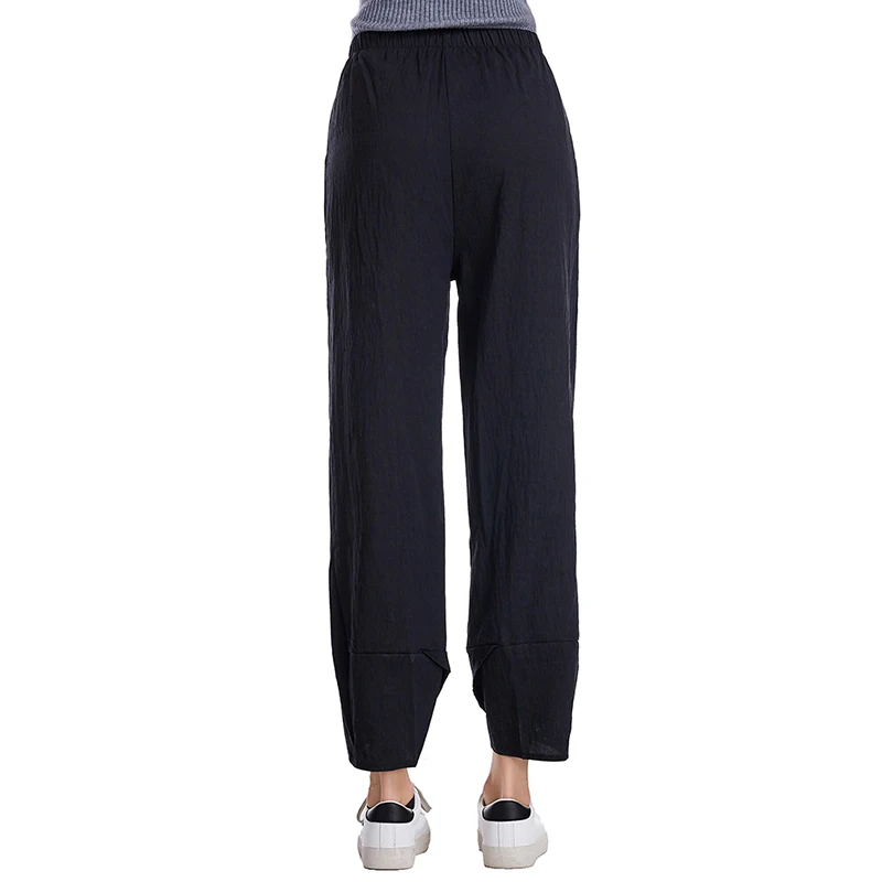 Горячая новинка 2020 модные женские повседневные штаны одежда однотонные прямые