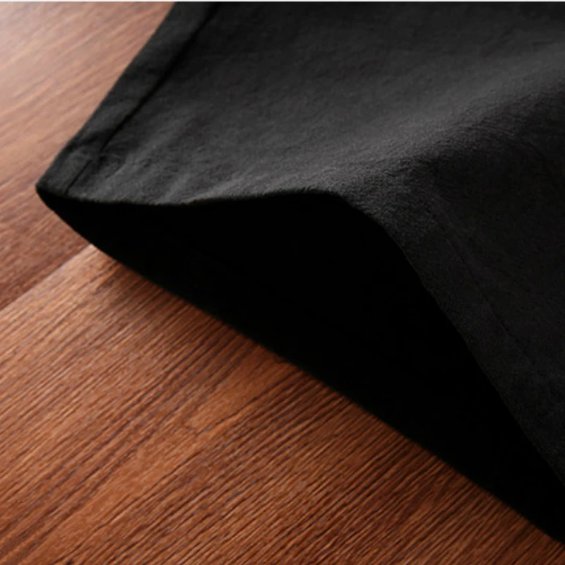 

Men Casual Shorts Solid Slim Large Size 5XL Korean Style Simple All-match Breathable Knee Length Teens Streetwear Summer Fashion