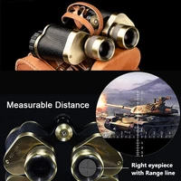professional military binoculars pure copper rangefinder telescope hunting waterproof hd lll night vision fully multi coated