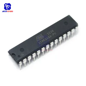 Микросхемы diymore IC ATMEGA8A-PU ATMEGA8A MEGA8A DIP-28, 8 бит, 8K байт, встроенная программируемая микросхема ATMEGA8