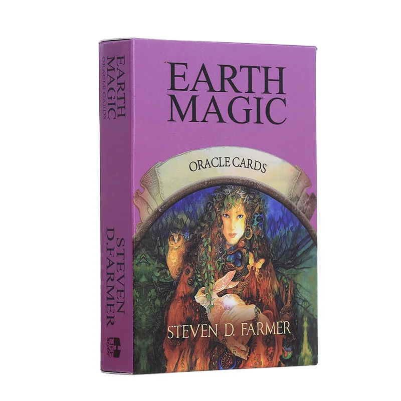 

Tarot Deck Earth Magic Oracle Cards English Version Oracle Divination Fate Game Deck Table Board Games Playing Card
