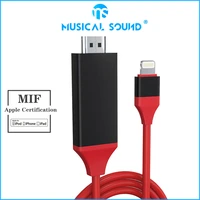 ms mfi certification lightning to hdmi 2k 60hz digital av tv adapter for iphone usb hdmi cables for iphone video connector