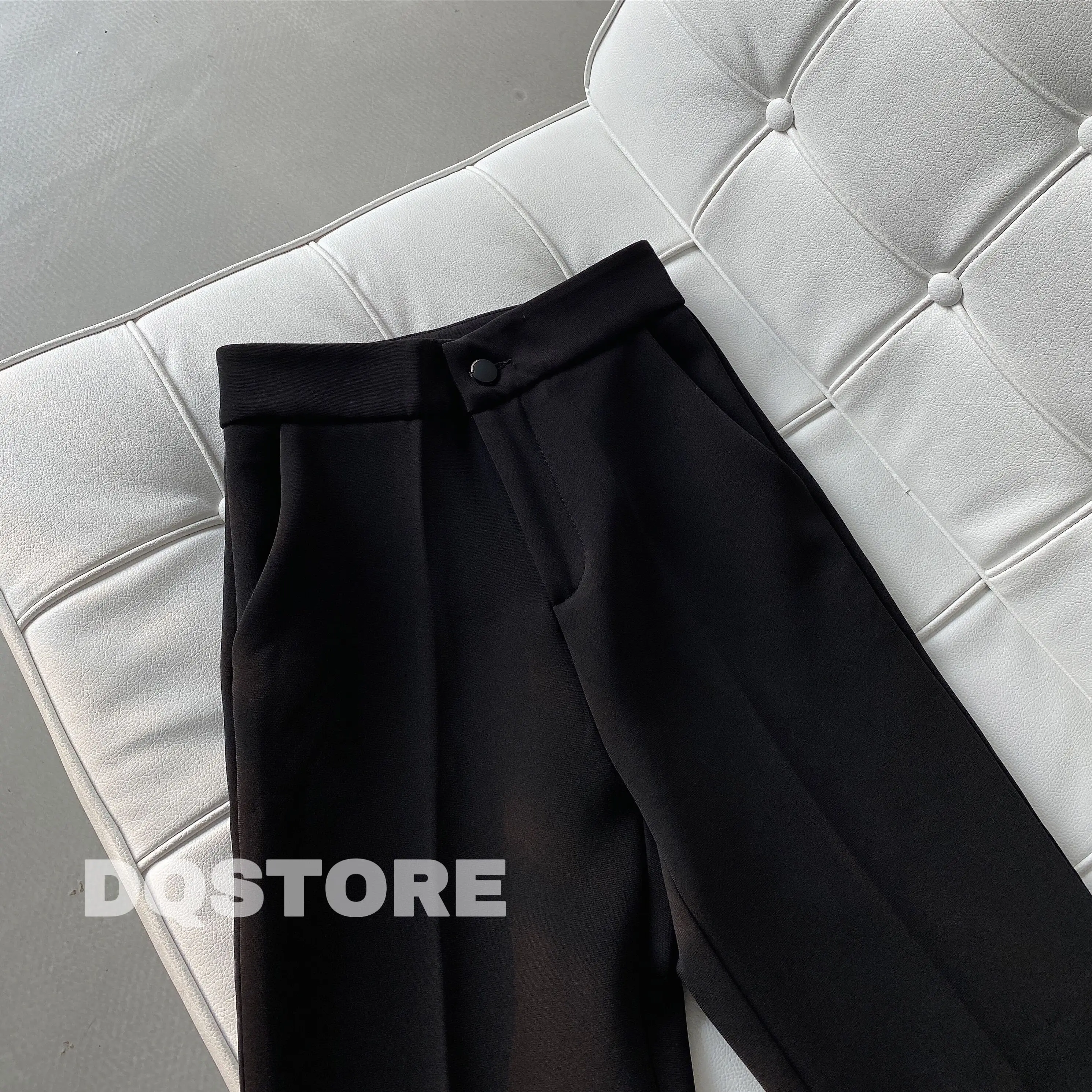 

Autumn Winter Warm Fleece Plus Size Women Suit Pants Streetwear High Waist Women Trousers n Style Split Flare Y2K Pants