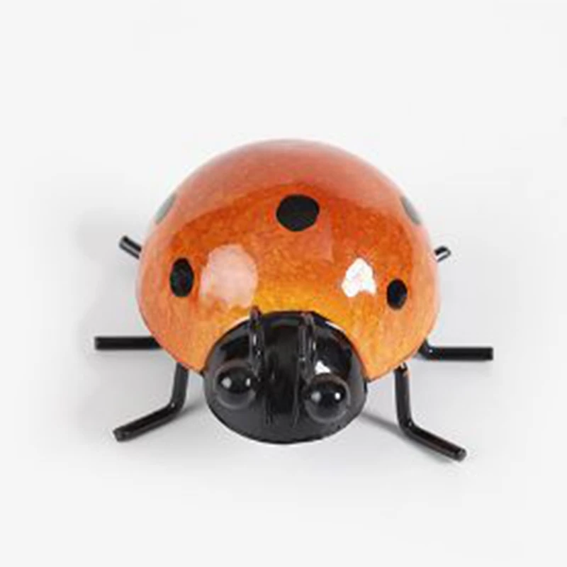 4 шт. украшение для дома железная художественная стена сада Божья коровка|Ловцы