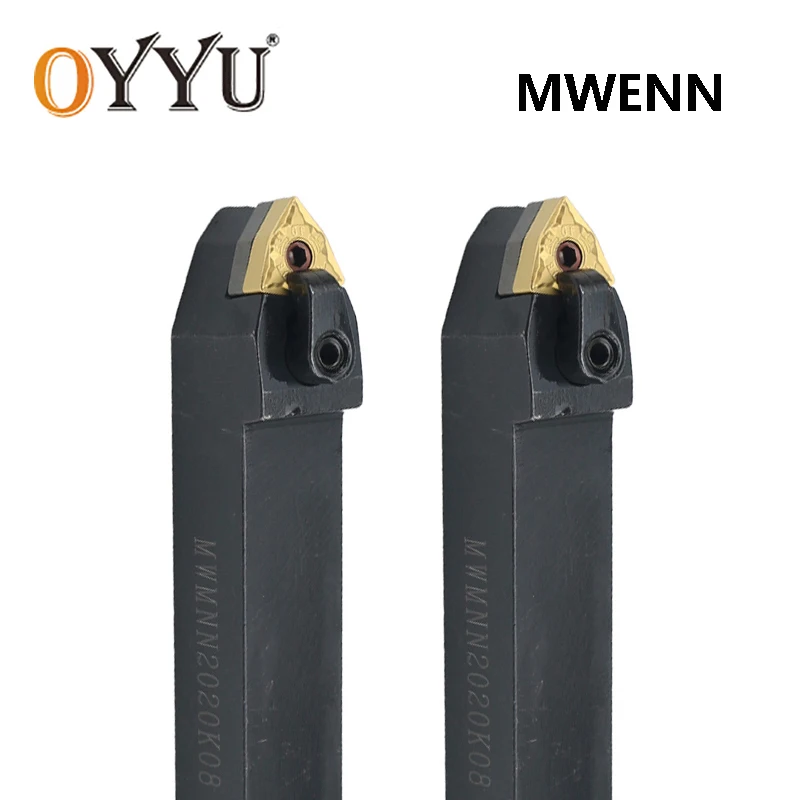 

Oyu 50 ° MWENN 20 мм 25 мм MWENN2020K08 MWENN2525M08 внешний токарный станок держатель инструмента с ЧПУ карбидные вставки WNMG08 резак хвостовик