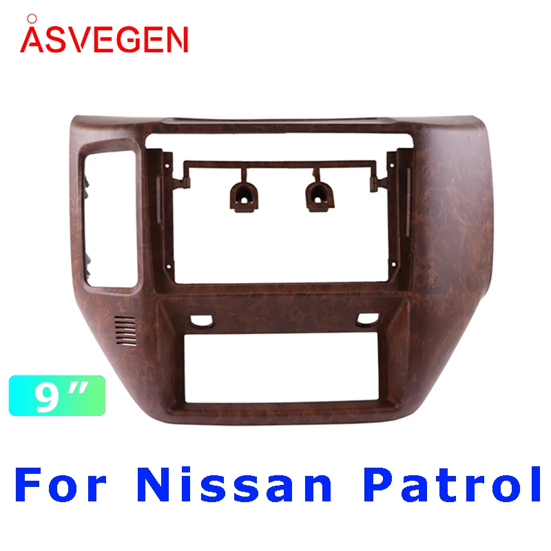 

Asvegen Car RadioFrame For Nissan Patrol Car Dvd Frame Install Panel Dash Mount Installation Dashboard