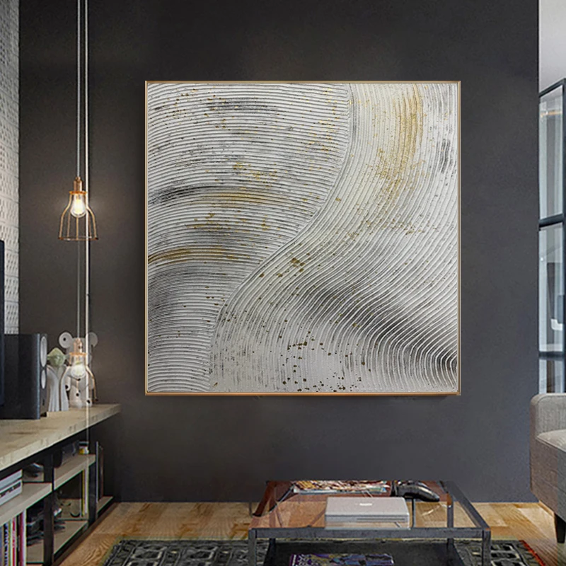 Декоративная живопись на заказ HD Современный Большой абстрактный настенный постер для дома декоративный отель 36x60 дюймов (90x150 см)