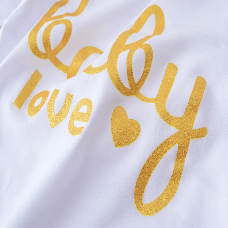 2 шт. комплект! Осенняя одежда для новорожденных девочек хлопковый комбинезон с