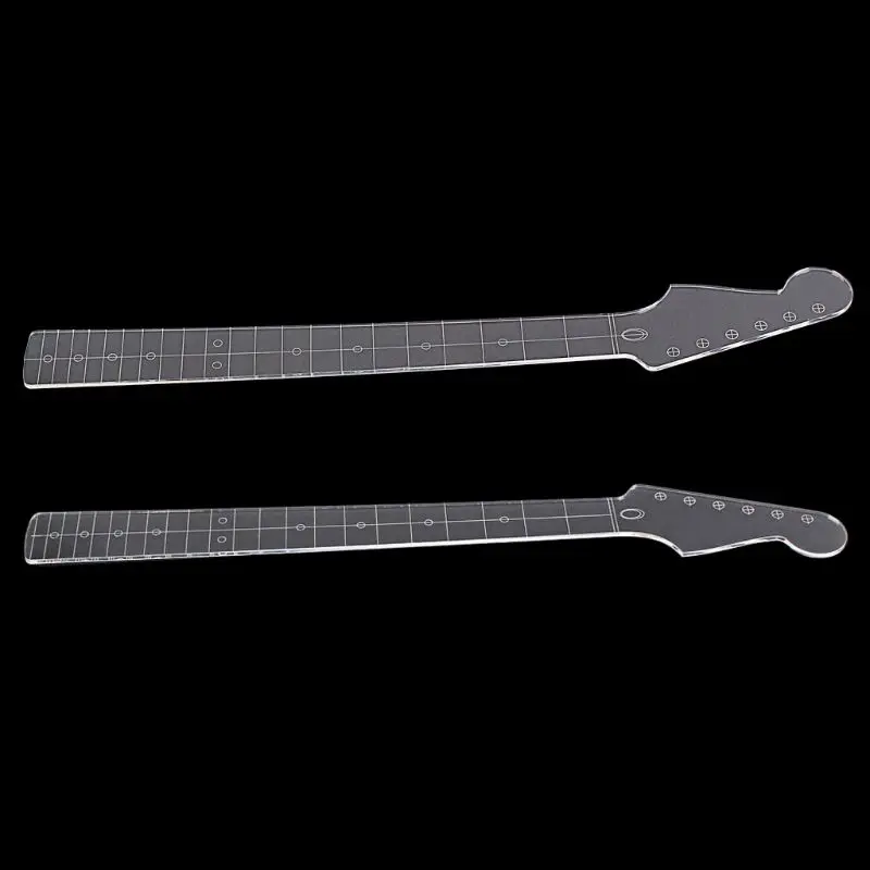 

Acrylic Guitar Neck Ruler Scale Measuring Fretboard Frets Tool Parts Accessories