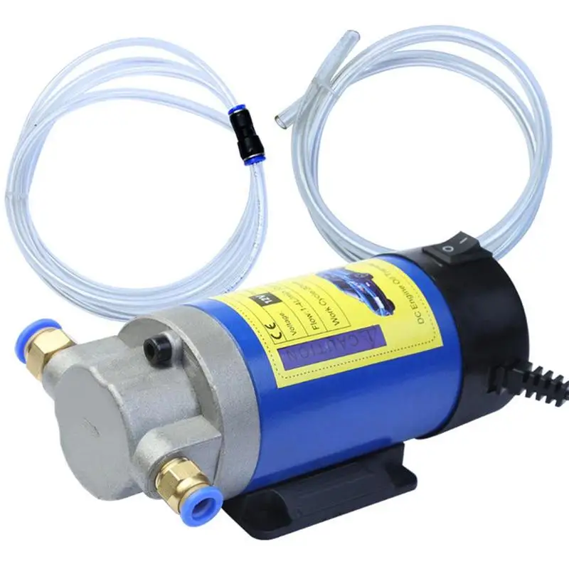 

12V Portable Blue Color Gear Oil Pump Fluid Oil Extractor Scavenge Change Transfer Pump For Car Boat ATV