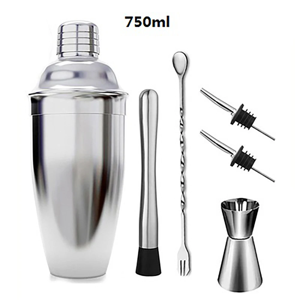 

Upors Cocktail Shaker 550Ml/750Ml Rvs Wijn Martini Boston Shaker Mixer Voor Bar Party Barman Gereedschap bar Accessoires