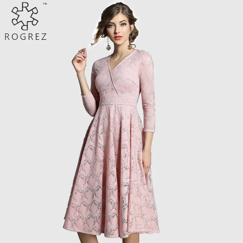 ROGREZ новые офисные вечерние платья для выпускного вечера женские осенние зимние