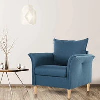 american modern fabric chair living room chair single sofa comfy upholstered living room chair arm chair living room furniture