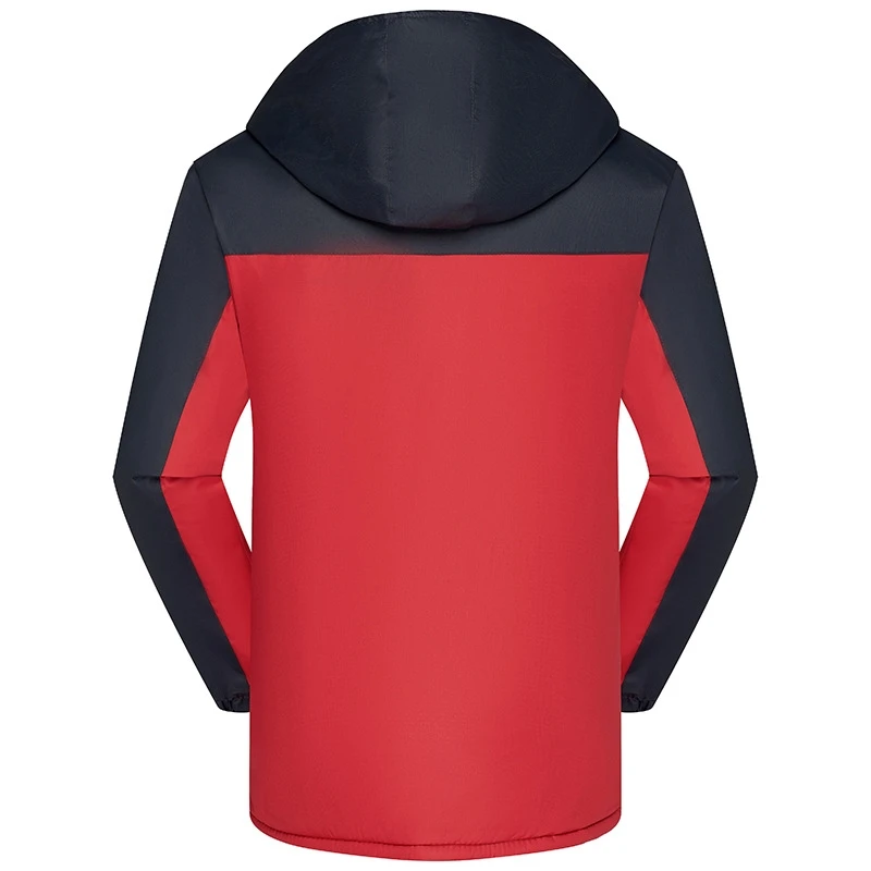 

Outdoor Sports Jackets Windproof Cold-proof Warm Parkas Clothing Winter Fleece Thick Work Clothes for Men and Women
