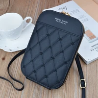 fashion new shoulder bag wallet woman luxury phone pack card pack quality lingge crossbody bag purse brand design passport bags