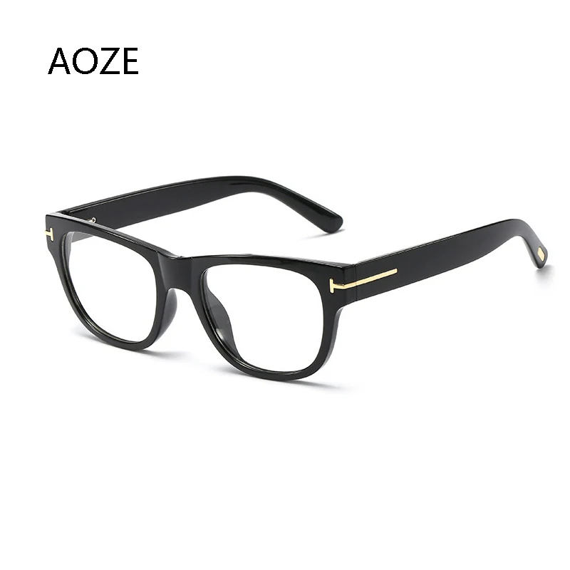 

AOZE 2021 Fashion Casual TR90 Frame Sun Glasses For Woman New Fashion Sunglasses For Man Anti Blue Light Eyeglasses Oculos