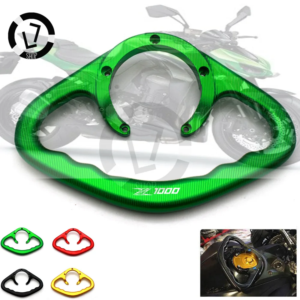 Для KAWASAKI Z1000 аксессуары для мотоциклов 2006 2015 CNC пассажирские ручки|Накладки и