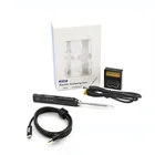 Набор портативного электрического паяльника MINI SQ-001 65 Вт, 100-400  + кабель PD для источника питания 12-24 В