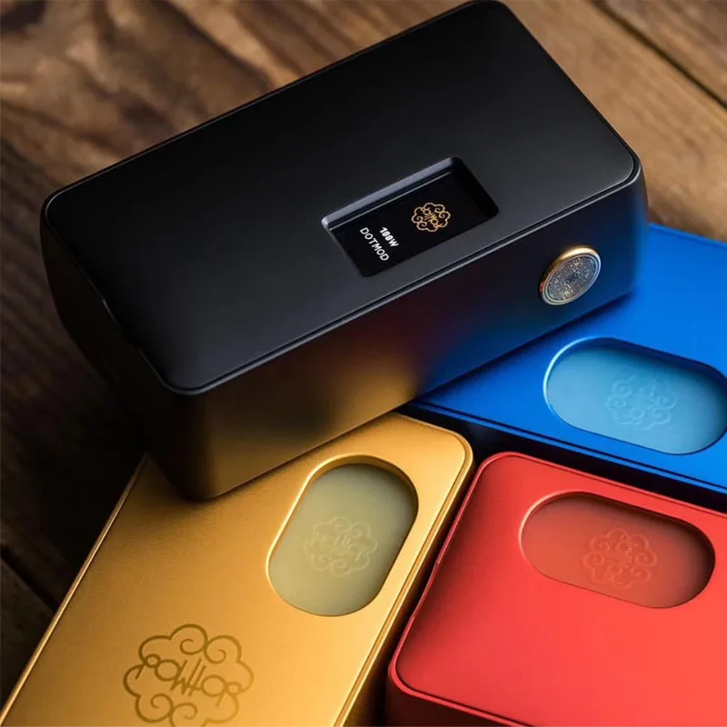 Dotmod Dot Mod Squonk 100 Вт электронные сигареты мод 8 мл емкость Подходит 18650 20700 21700 батарея обход и кривой режим
