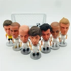 Soccerwe 6,5 см высота Мультяшные фигурки футбольной звезды RM 2004-05 куклы белая коллекция игрушек