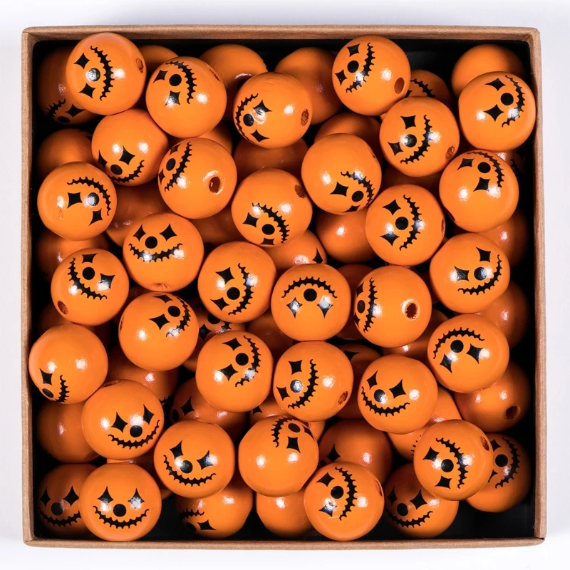 

20pcs/lot Silicone Teething Beads Food Grade Chew Beads Colored Wooden Beads H9EF