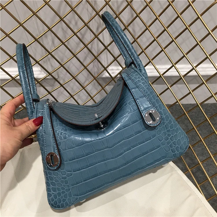 

2020 new women's bag Luxury design top layer cowhide ladies handbag fashion Genuine leather lychee shoulder messenger bag
