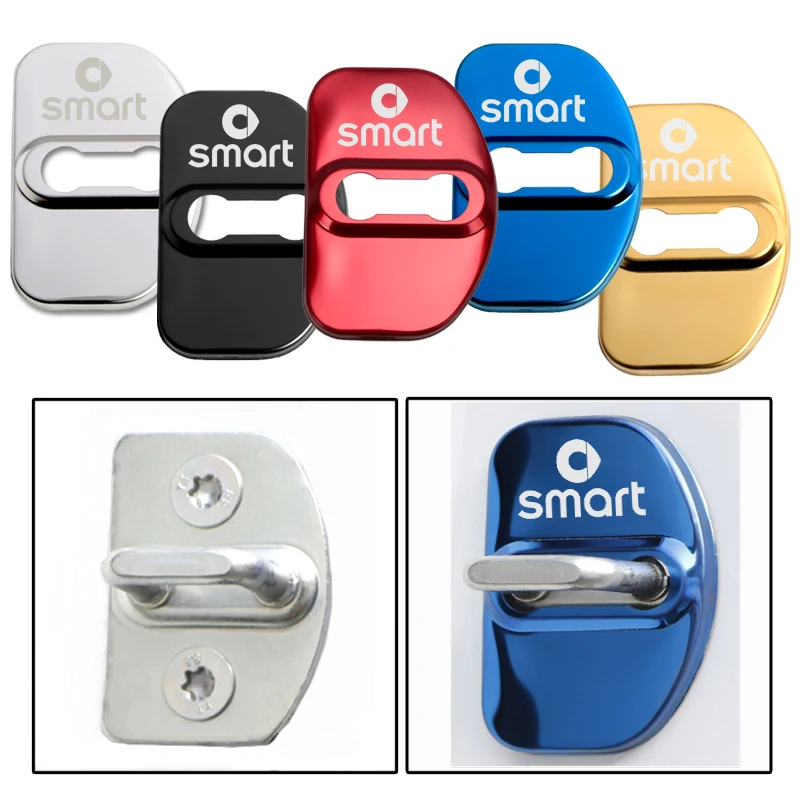 2 шт. стайлинга автомобилей 6 Цвет крышка замка автомобильной двери Стикеры