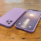 Официальный Оригинальный жидкий чехол для iPhone 11 12 Pro Max 7 8 6 6s Plus, чехол для iPhone 12 mini XR X XS Max SE 2020, чехол