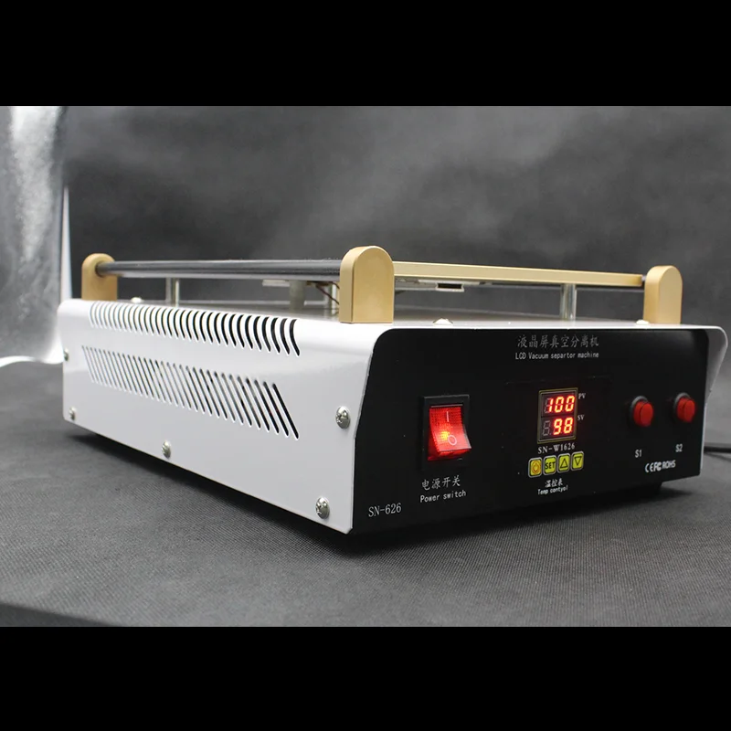 LIANGWEI - LCD SN626 сепаратор экрана со встроенным насосом металлический корпус 14 дюймов