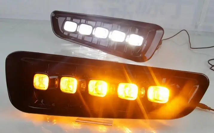 Дневные ходовые огни DRL 2 шт. светодиодный противотуманный фонарь для Ford Raptor SVT F150