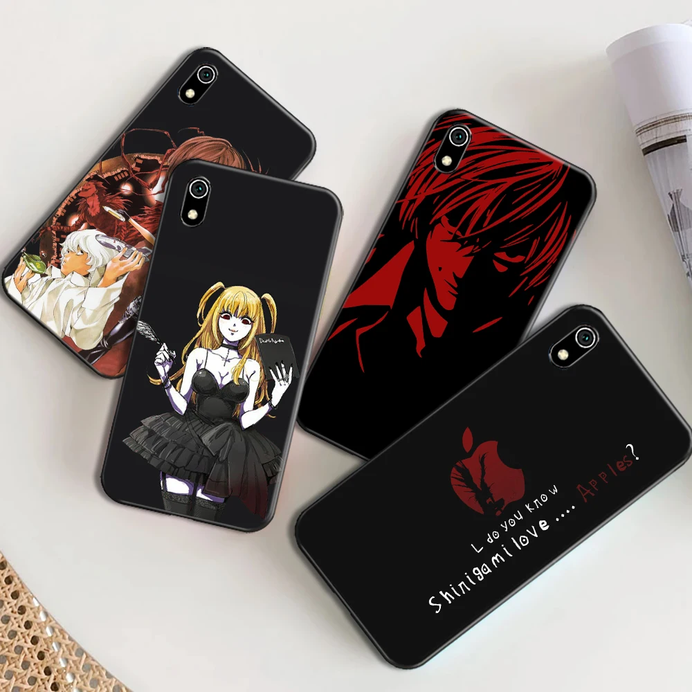 

Death Note Ryuk Kira Killer Phone Case For Xiaomi Redmi 7 Funda Carcasa Soft TPU Cases Back Cover Hot Japan Anime Manga Death