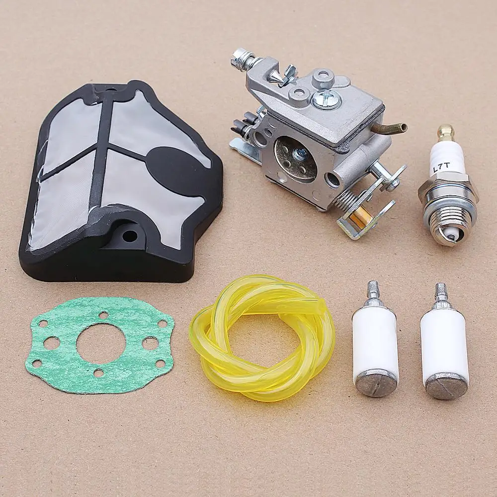 

Carburetor Air Filter Gasket Kit for Husqvarna 36 41 136 137 141 142 Chainsaw Zama C1Q-W29E Replacement Spare Parts Carb
