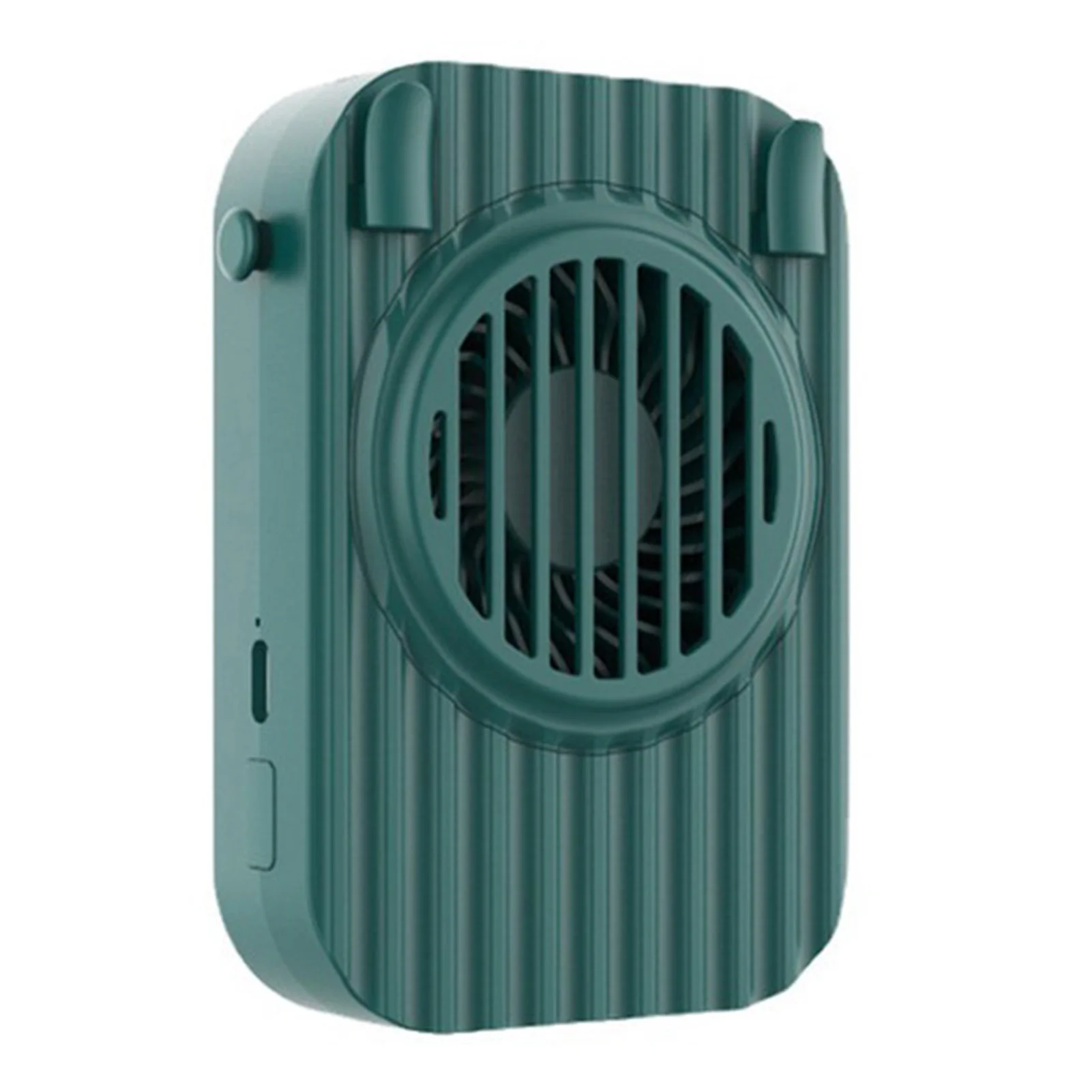 Mini USB Portable Fan Hands-free Neck Rechargeable Battery Small Three Levels Sports Desk Hand Air Conditioner | Компьютеры и офис