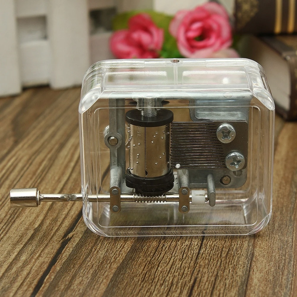 Для креативной ярмарочной антикварной механической музыкальной шкатулки