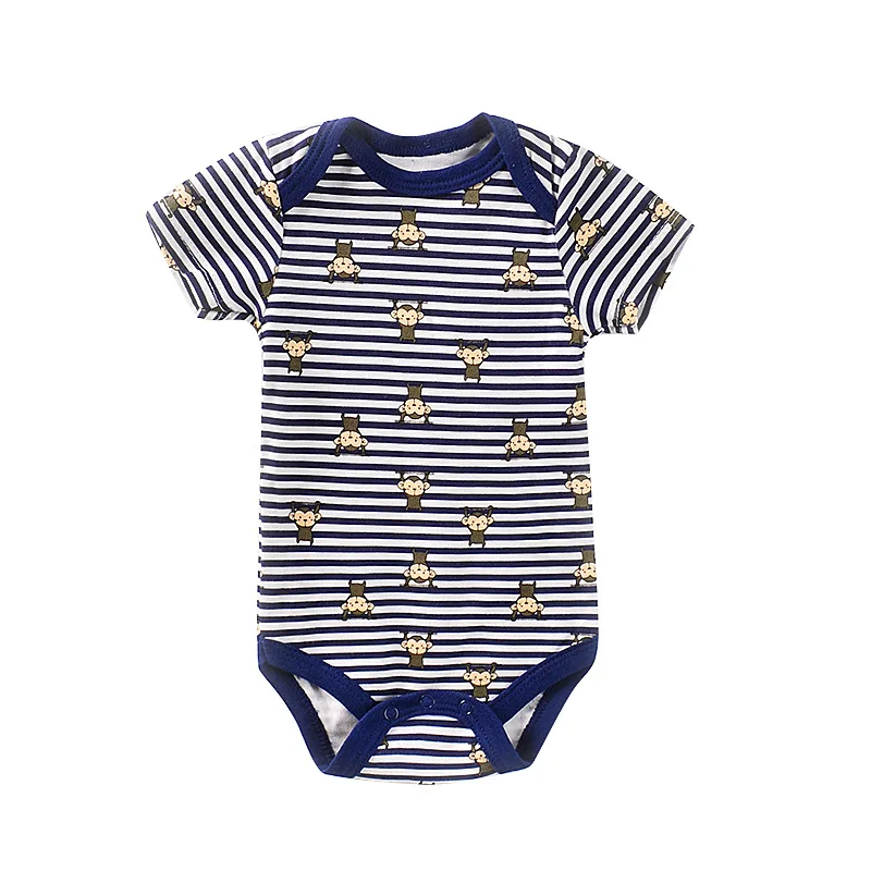 

Keescewow Summer Short Sleeve Wrap Your Hips Baby Suit Cotton cComfortable Baby Bodysuit