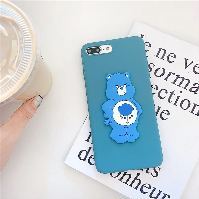 4 Милый мягкий силиконовый чехол для iphone 11 MAX XS, XR, 6, 7, 8 plus, X, чехлы для телефонов samsung - Цвет: 4
