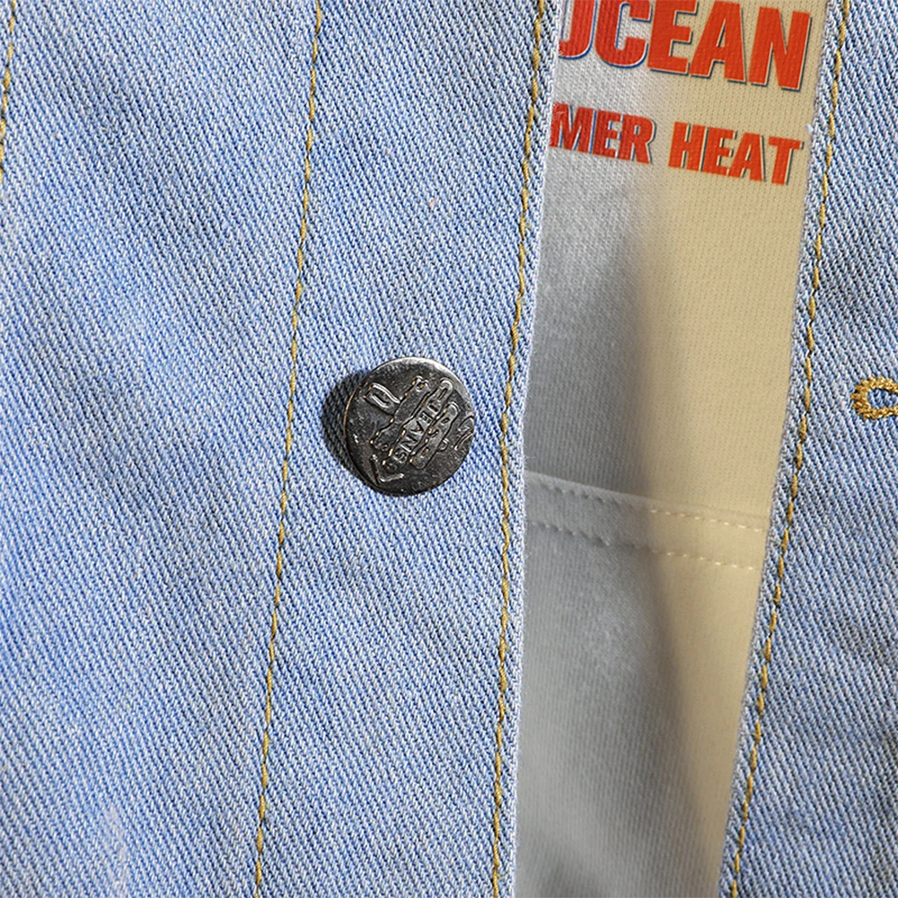 

fashion men denim jacket coats autumn spring jaens men coats outwear casual slim jacket denim high quality