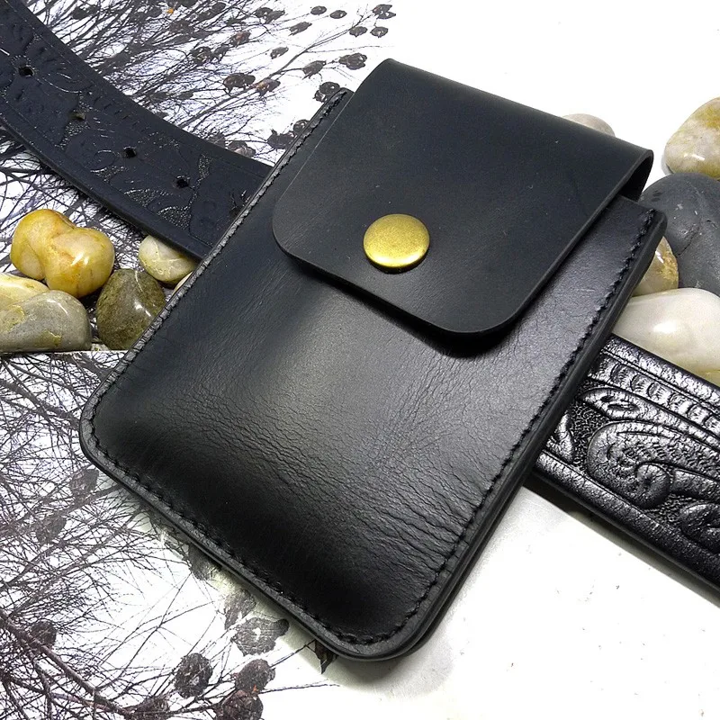 

Многофункциональная Кожаная поясная сумка Blongk, чехол для водительского удостоверения, карман для кредитных карт и удостоверения личности, ...