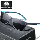 Очки солнцезащитные Мужские поляризационные, рецептурные оптические прогрессивные солнечные очки для мужчин, корейские очки для близорукости, дальнозоркости, черная оправа TR90