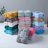 15075cm home textile towel adult absorbent bath towel women robes bath wearable towel microfiber fabric towel