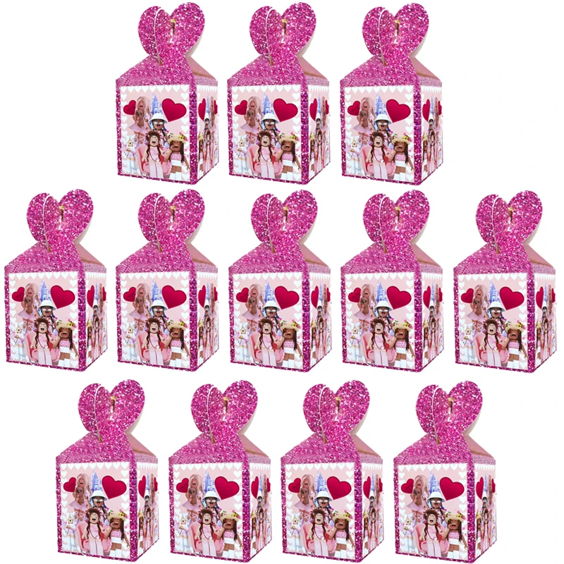 Товары для вечерние Robloxs коробка конфет декор детского дня рождения вечеринки