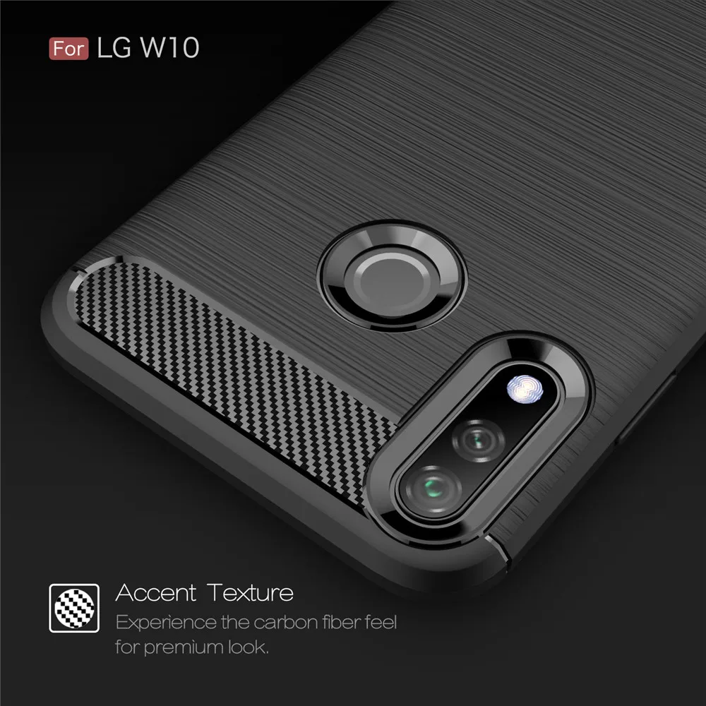 Для LG W10 чехол 6 19 дюйма роскошный полностью мягкий силиконовый из ТПУ