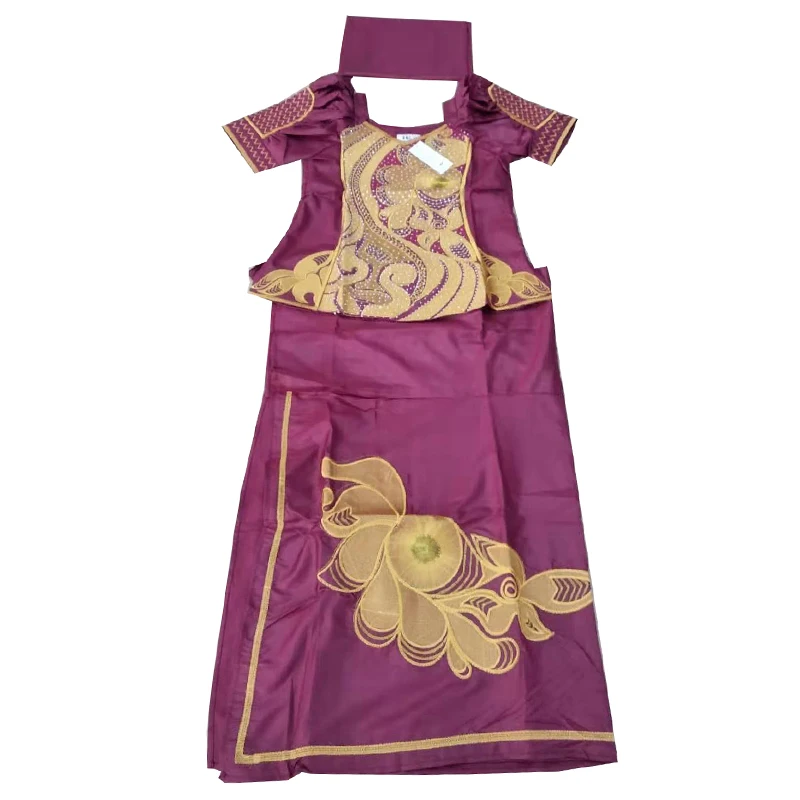 MD african women clothing sets skirts for print dresses patterns bazin skirt and top suit africa turbans | Тематическая одежда и