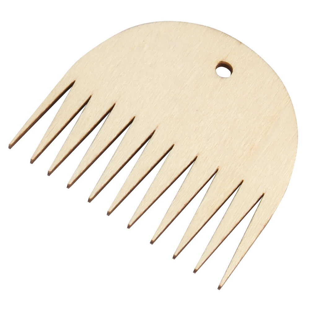 

Tapestry Weaving Tool Wood Loom Comb DIY Braided Tools Comb